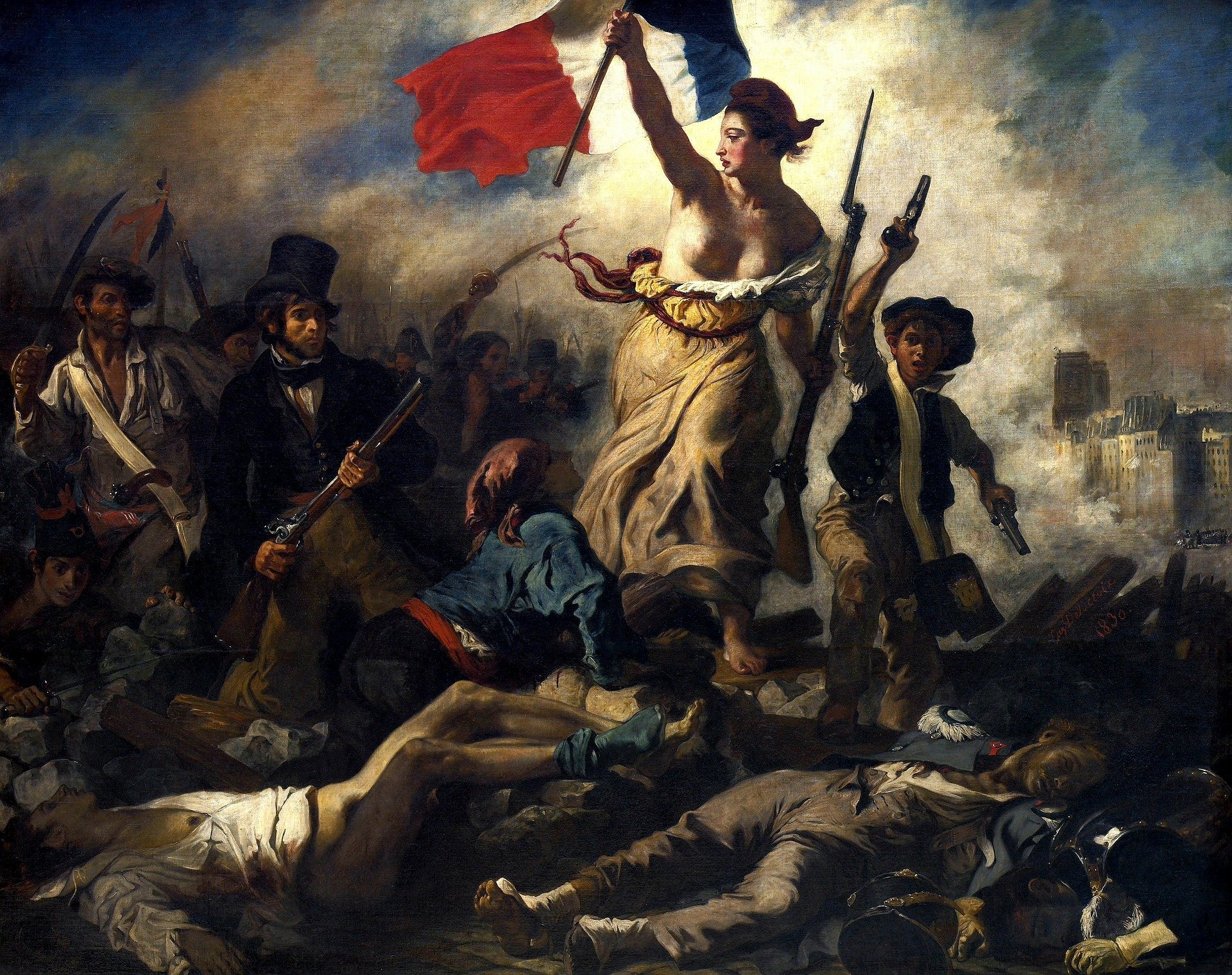 Die Freiheit führt das Volk; Eugène Delacroix, 1830, Öl auf Leinwand.     Dr. Peter Lautzas ist Historiker, war von 2002-2012 Bundesvorsitzender des Verbands der Geschichtslehrer Deutschlands (VGD) und...